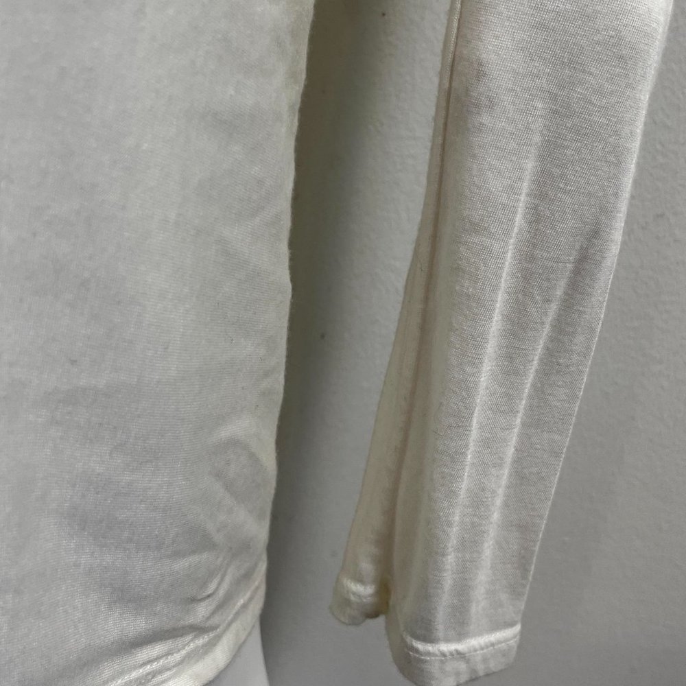 HELMUT LANG WHITE LAYERING SLEEVE LAYERING CARDIGAN - Picture 5 of 12